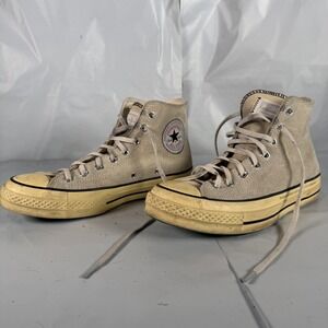 Converse Shoes 7.5 Beige Thisisneverthat High Top Sneakers Chuck Taylor